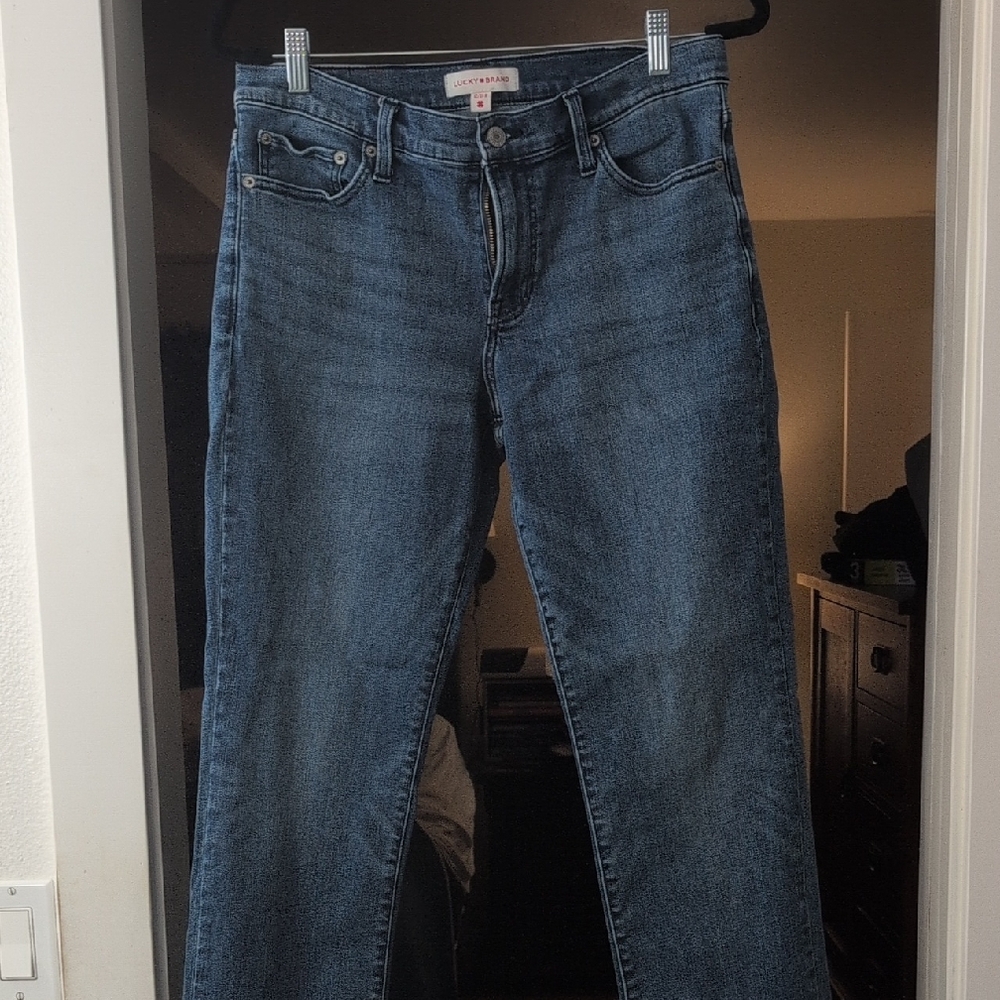 Lucky Brand Blue Straight Leg Jeans